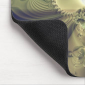 Metallische Blume Mousepad (Ecke)