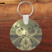 Metallische Blume Schlüsselanhänger (Vorderseite)
