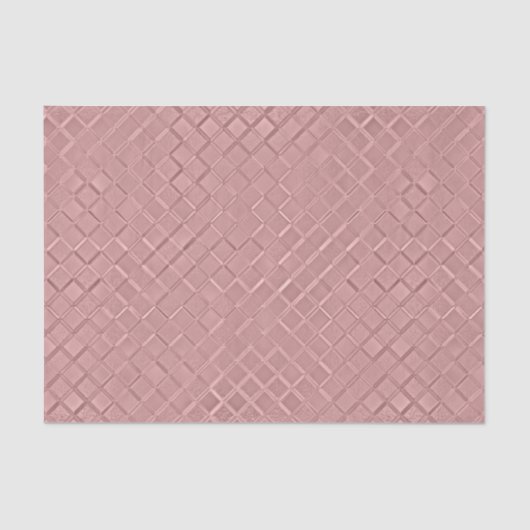 Metallische Diamantmuster Seidenpapier (Vorderseite)