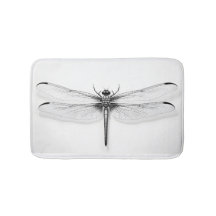 Metallische Dragonfly-Druckmatte - Stilvoll
