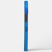 Metallische Dünen in lebhaften blauen Farbtönen Case-Mate iPhone Hülle (Rückseite / Rechts)