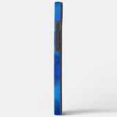 Metallische Dünen in lebhaften blauen Farbtönen Case-Mate iPhone Hülle (Rückseite / Links)