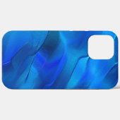Metallische Dünen in lebhaften blauen Farbtönen Case-Mate iPhone Hülle (Rückseite (Horizontal))