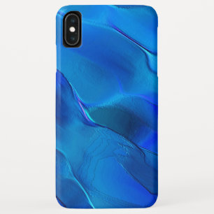 Metallische Dünen in lebhaften blauen Tönen Case-Mate iPhone Hülle