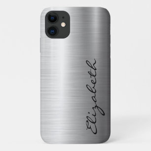 Metallische Edelstahlmatte Case-Mate iPhone Hülle