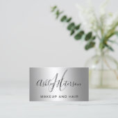 Metallische Folie des Visitenkarte (Stehend Vorderseite)