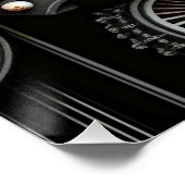 Metallische Fraktal Poster (Ecke)