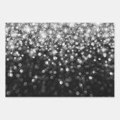 Metallische Glitzer-Sammlung Geschenkpapier Set (Vorderseite 3)