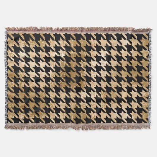 Metallische goldene Hunde Zahn, Modemuster. Decke (Vorderseite)