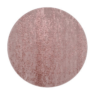 Metallische goldene Textur, Quarz aus Rose. Schneidebrett