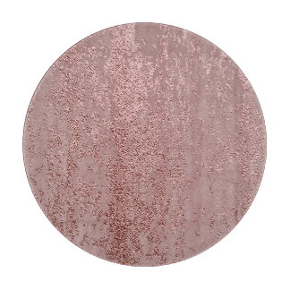 Metallische goldene Textur, Quarz aus Rose. Schneidebrett