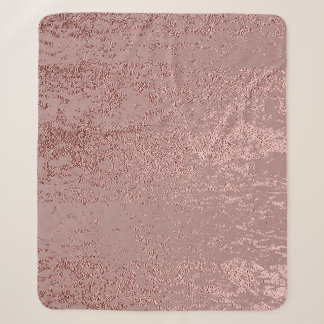 Metallische goldene Textur, Quarz aus Rose. Sherpadecke