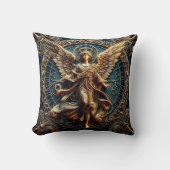 Metallische Imitate Hilfsmittel Engel Art Throw Ki Kissen (Vorderseite)