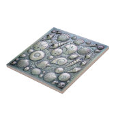 Metallische Irisierende Muscheln ID1223 Fliese (Seite)