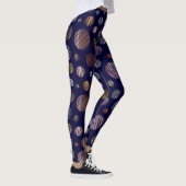 Metallische Kreise Leggings (Rechts)