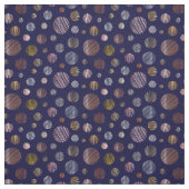 Metallische Kreise Stoff (Muster)