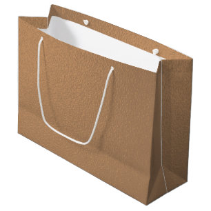 Metallische Kupfer-Farbige große Geschenk-Tasche Geschenktüte