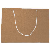 Metallische Kupfer-Farbige große Geschenk-Tasche Große Geschenktüte (Rückseite)