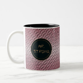 metallische lila Beschaffenheit Zweifarbige Tasse
