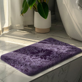 Metallische Lila gebürstete Aluminium, Lila Spitze Badematte