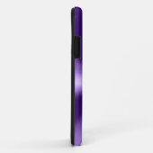 Metallische lila Töne aus rostfreiem Stahl Case-Mate iPhone Hülle (Hinten/Rechts)