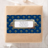 Metallische Lilie (Gold) (Insitu)