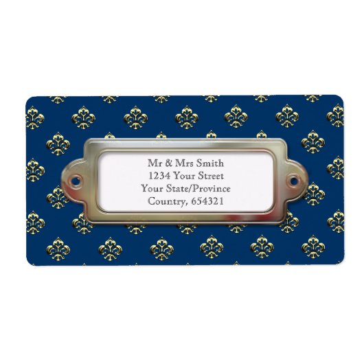 Metallische Lilie (Gold) (Vorne)