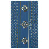 Metallische Lilie (Gold) Tischdecke (Vorderseite)