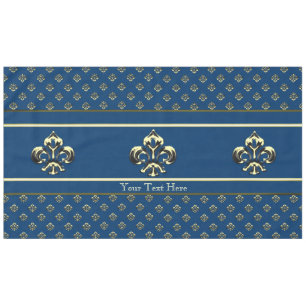 Metallische Lilie (Gold) Tischdecke