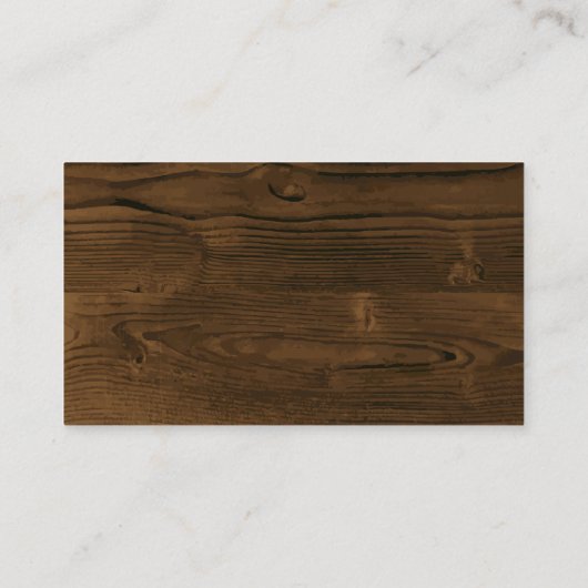 Metallische Lumbersäge | Holz- und Hardwarewerkzeu Visitenkarte (Rückseite)