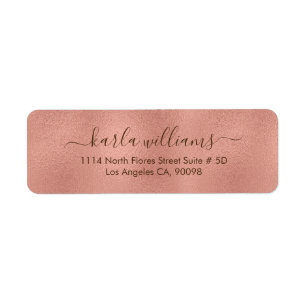 Metallische moderne Rose-Gold-Textur