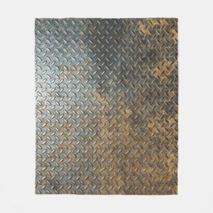 Metallische Oberfläche, reflektierender Texturhint Fleecedecke