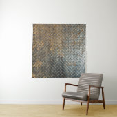 Metallische Oberfläche, reflektierender Texturhint Wandteppich (Beispiel (Horizontal))