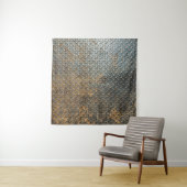 Metallische Oberfläche, reflektierender Texturhint Wandteppich (Beispiel)