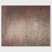 Metallische Pulverbronze Kupfer Rose Gold Linen Bu Geschenkpapier (Flach)