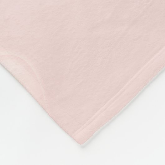 Metallische rosa Herzen Fleecedecke (Ecke)