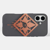 Metallische Rose Diamond Case-Mate iPhone Hülle (Rückseite (Horizontal))