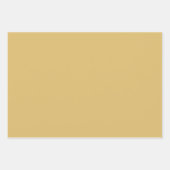 Metallische Rose Gold Muster Geschenkpapier Set (Vorderseite 3)