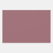 Metallische Rose Gold Muster Geschenkpapier Set (Vorderseite)