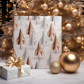 Metallische Rose Gold Platinum Silber Weihnachtsba Geschenkpapier
