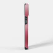 Metallische Rose Gold und Glitzer Wave iPhone Hülle (Rechte Seite)