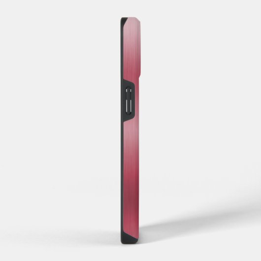 Metallische Rose Gold und Glitzer Wave iPhone Hülle (Rechte Seite)