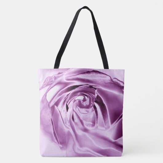 Metallische Rose Lila Tote Bag Tasche (Vorderseite)