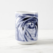 Metallische Rose Silver Coffee Tasse (Zentrum)