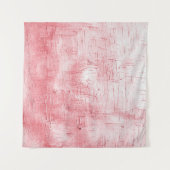 Metallische Rote Leinwand: Pinselstrich Elegance. Wandteppich (Vorderseite (Horizontal))