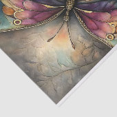 Metallische Schmetterlingsdekoupage Seidenpapier (Ausschnitt)