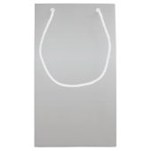 Metallische Silberglocken Kleine Geschenktüte (Rückseite)