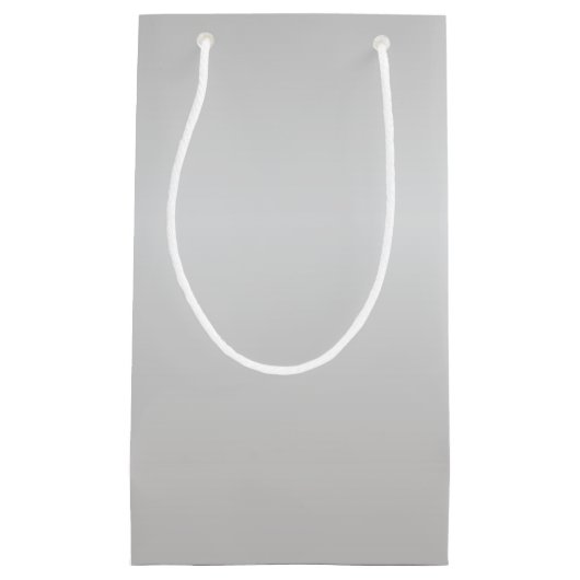 Metallische Silberglocken Kleine Geschenktüte (Vorderseite)