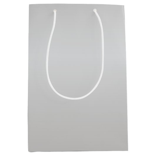 Metallische Silberglocken Mittlere Geschenktüte (Vorderseite)