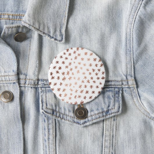 Metallische Sterne - Kupfer Button (Beispiel)